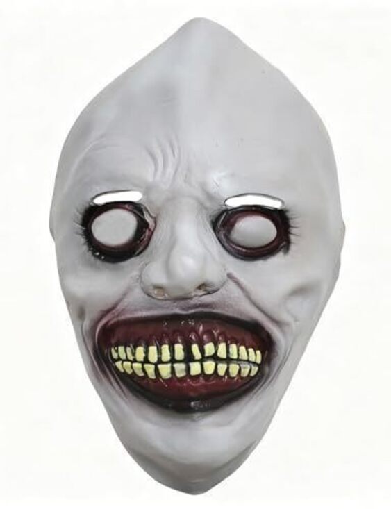 Other - 8391 Scary Horror Vampire Mask Smiling Demons Scariest Creepy White Masks